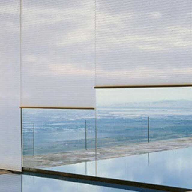 Glass Balcony Curtain Systems